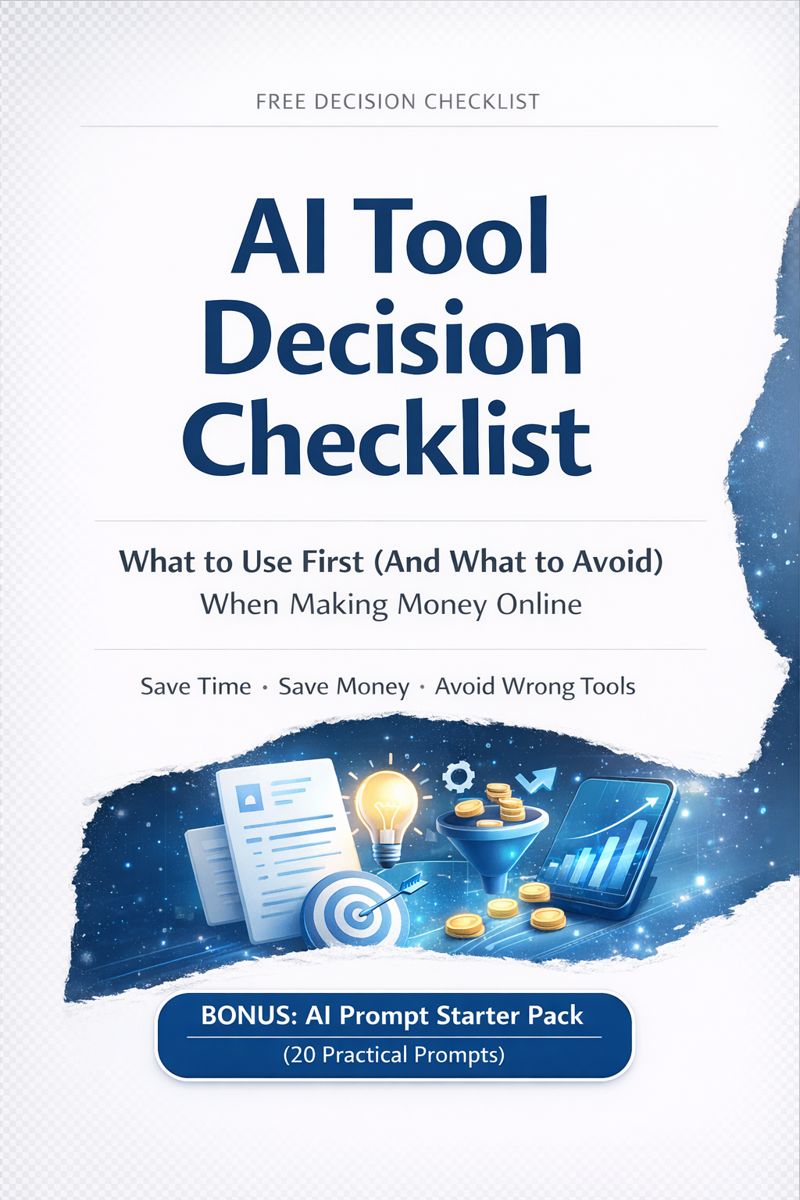 AI Tool Decision Checklist